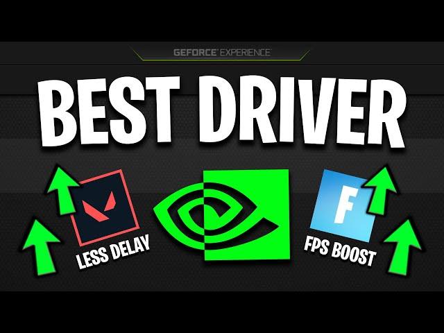 This *NEW* Nvidia Driver Will INCREASE Your FPS! (FPS BOOST)