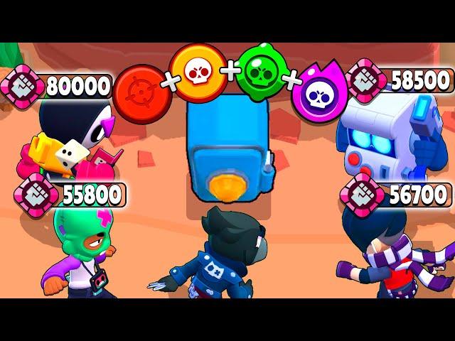 THE MOST POWERFUL BRAWLER in BRAWL STARS! Which one does MORE DAMAGE?