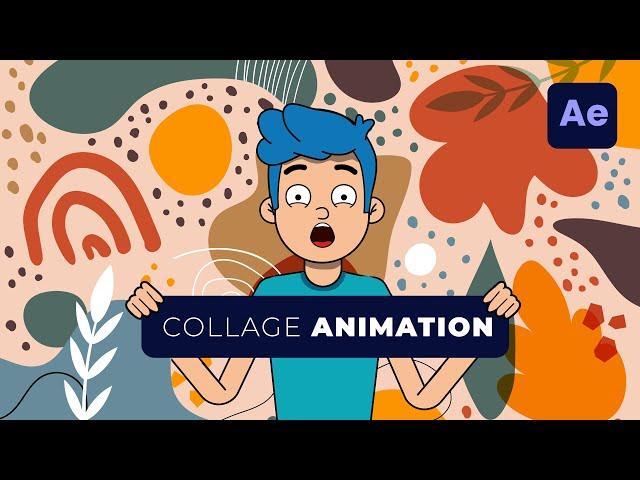 Collage Animation Effect in After Effects | Motion Graphics Tutorial