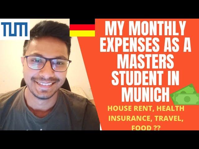 My Monthly Expenses As A Masters Student Living in Munich, Germany