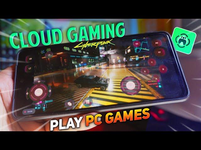 Trying NEW Cloud Gaming App From PLAYSTORE* | Play All PC Games