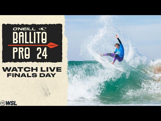 WATCH LIVE - Ballito Pro Presented By O'Neill 2024 - Finals Day