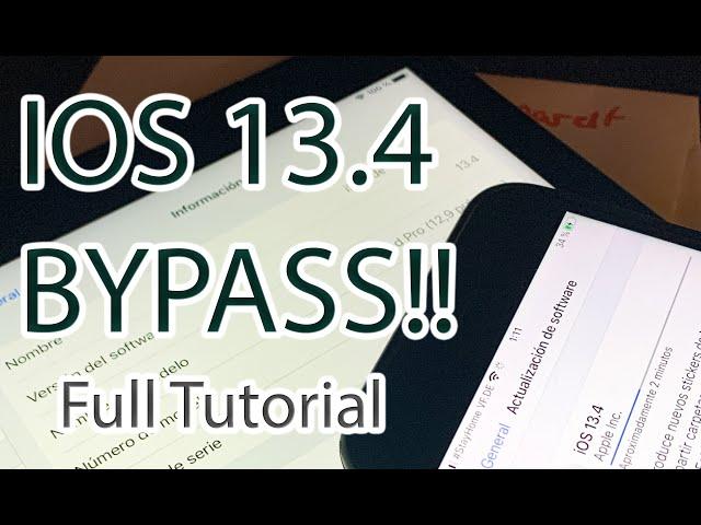 How to iCloud BYPASS IOS 13.4 on MAC!!!