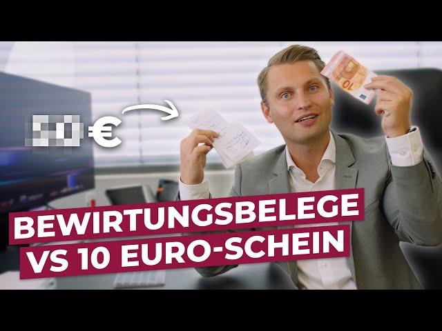 Bewirtungsbelege vs 10 Euro-Schein - was ist mehr Wert?