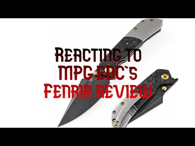 JD reacts to MPG EDC’s ( @meredithdumais5193)  review of the  Kansept Fenrir 