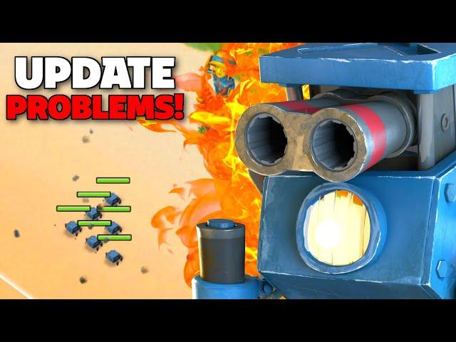 Update Problems in Boom Beach!