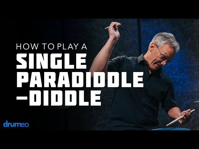 How To Play A Paradiddle-Diddle - Drum Rudiment Lesson