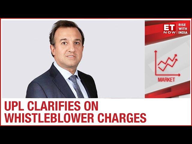 UPL Clarifies On Whistleblower Charges | Jai Shroff to ET Now | Exclusive