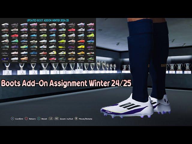 Boots Add-On Assignment Winter 24/25 - PES 2021 & Football Life 2025