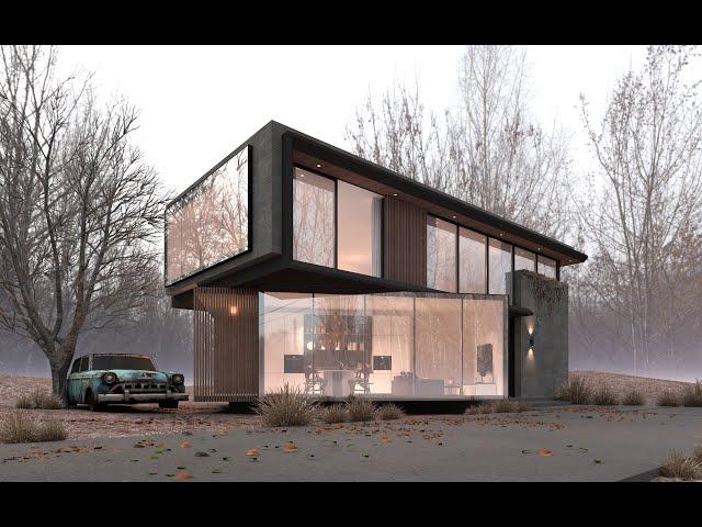 SketchUp VRay 5 EXTERIOR  #2