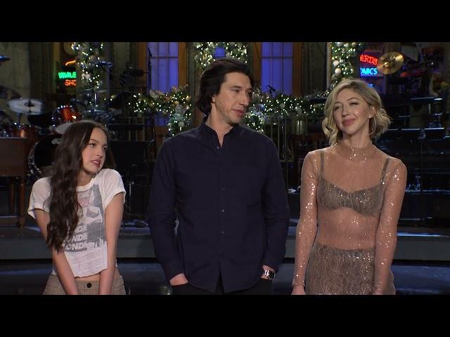 Teen Heartthrobs Adam Driver and Olivia Rodrigo Host SNL