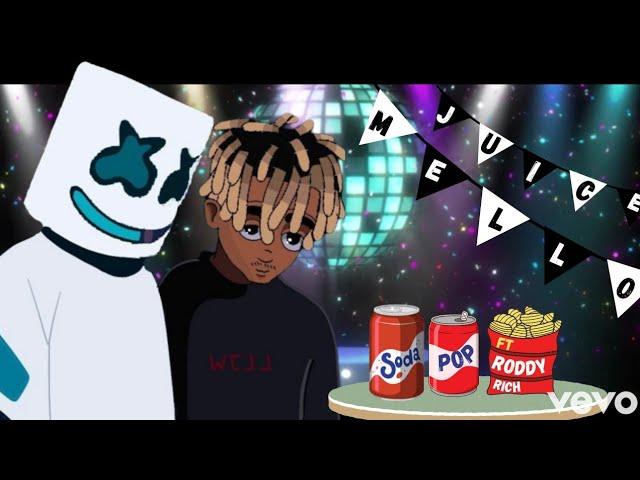 Juice wrld - SodaPop Ft Marshmello and Roddy Ricch(Unofficial Music Video)