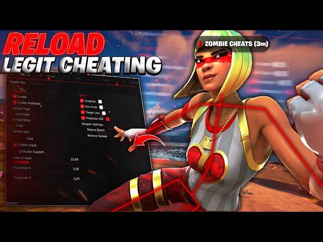 CHEATING in Fortnite Ranked Reload w/ Softaim (Undetected)