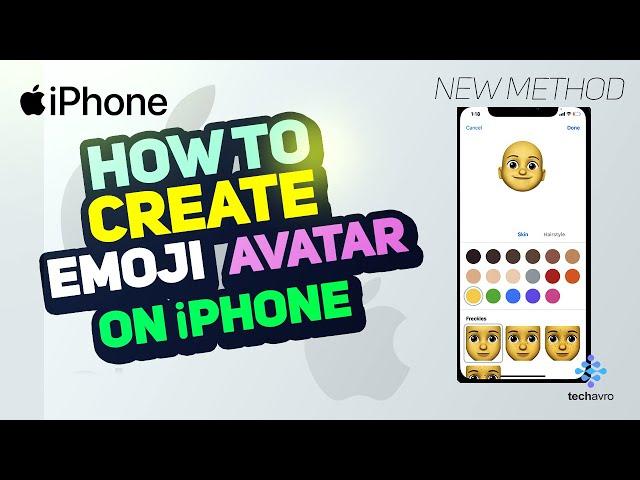 How to Create an Emoji Avatar on iPhone 2024 [New Method]