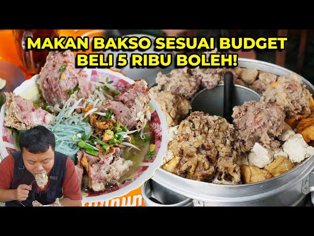 MAKAN BAKSO URAT SESUAI BUDGET, BELI BERAPAPUN DI LAYANI! BAKSO SUPER JUMBO 20 RIBU