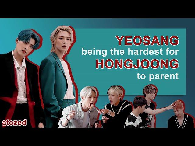 Yeosang being the hardest for Hongjoong to parent