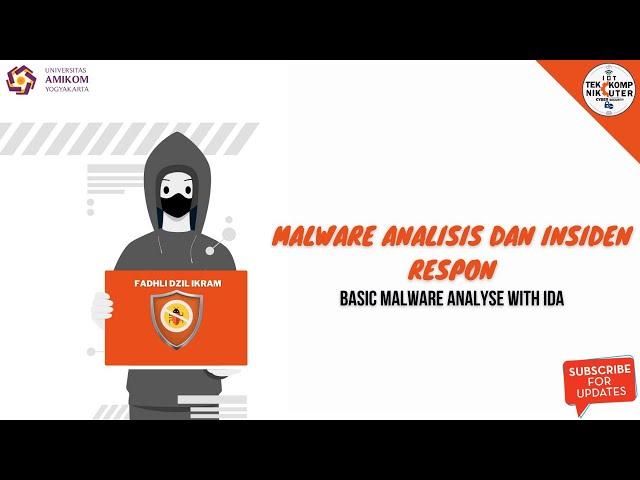 Basic Malware Analyse With IDA Teach From Fadhli Dzil Ikram