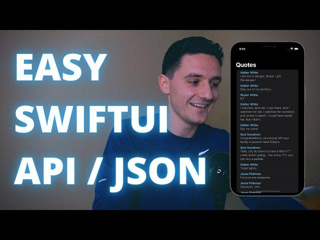 SwiftUI API / JSON Tutorial with Async Await Example