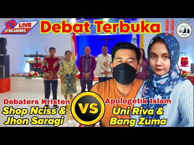 LIVE DEBAT KRISTEN VS ISLAM ‼️ Kolaborasi Apologet Islam Vs Debaters Kristen