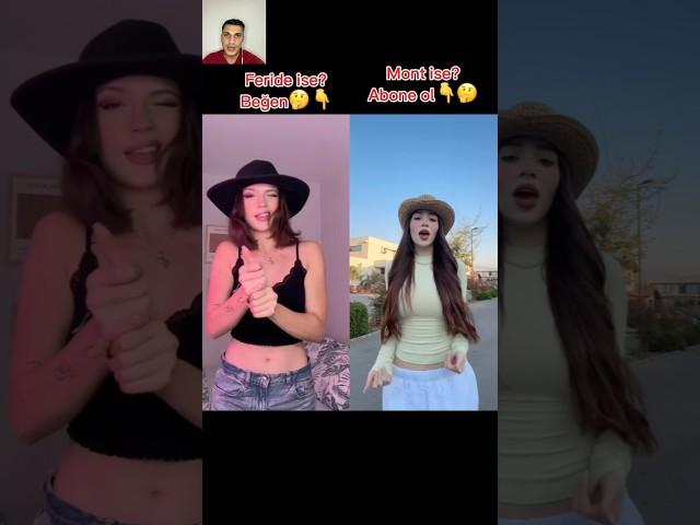 Kim iyi Yapmış? Feride Özdinç Mont   Yeni TikTok Dans Akım Videosu vaquero vaquero trend #shorts