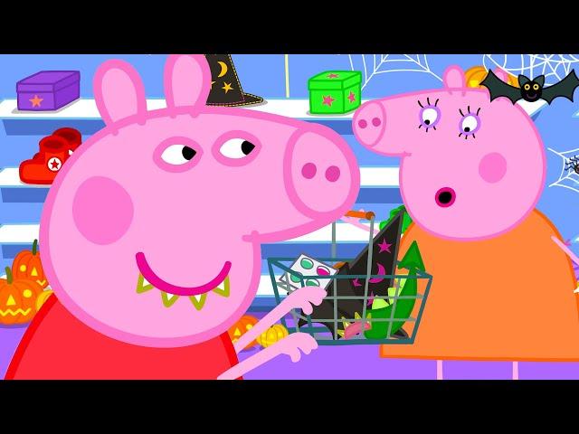 A loja de fantasias de Halloween | Contos da Peppa Pig