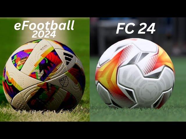 FC 24 PS4 Vs eFootball 2024 PS4 Comparison