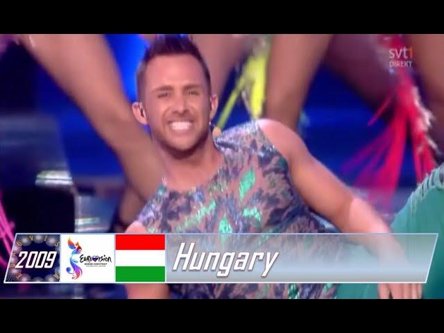 eurovision 2009 Hungary  Zoli Adok - Dance with me