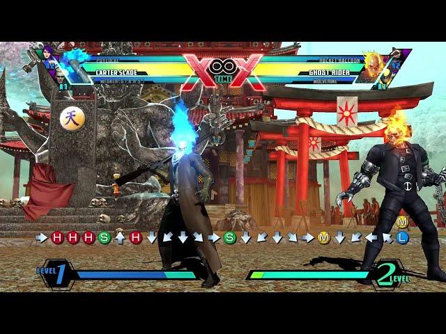 UMVC 3 CE - Carter Slade Combos ( Mod By Sshumaa )