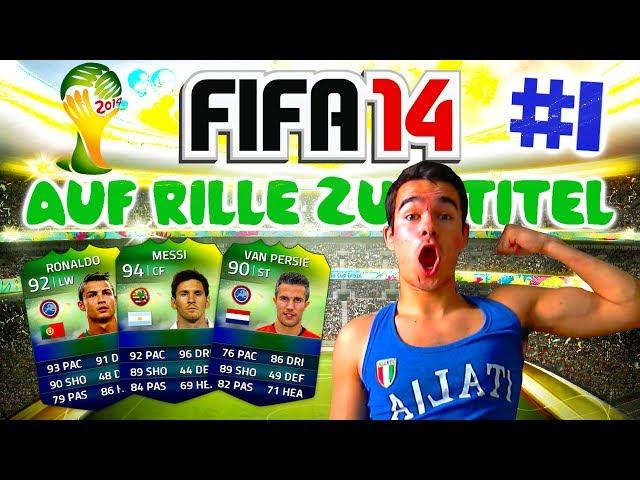 FIFA 14 Ultimate Team World Cup : Auf Rille zum Titel #1 [FACECAM] - DANKE AN 90.000 ABOS !! HD