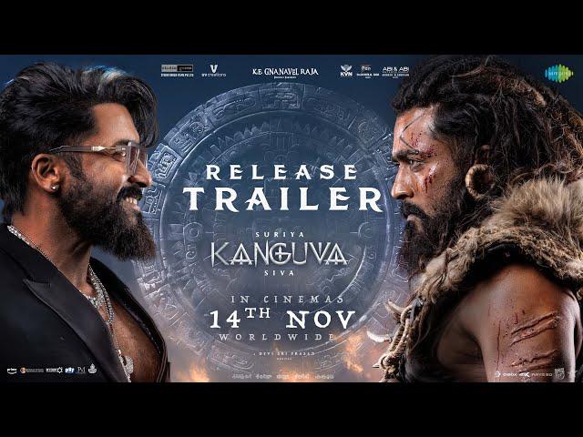 Kanguva - Release Trailer | Suriya | Bobby Deol | Siva | Devi Sri Prasad | Studio Green