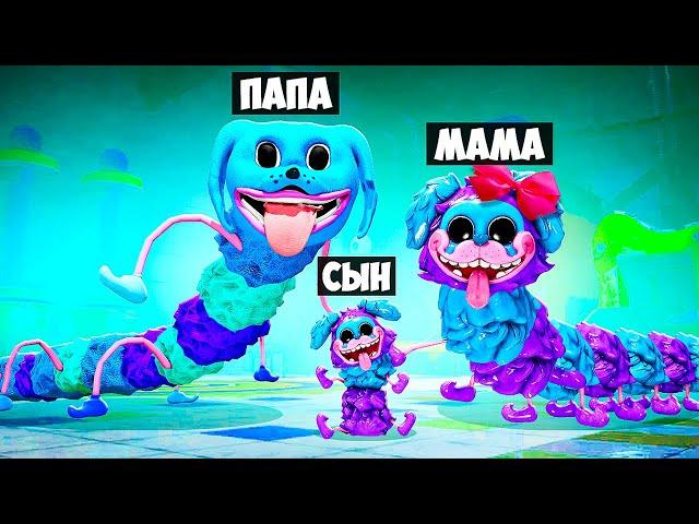 СЕМЬЯ МОПСОВ ГУСЕНИЦ В ГАРРИС МОД! ПОППИ ПЛЕЙТАЙМ 2 POPPY PLAYTIME PJ PUG A PILLAR В Garry`s Mod!