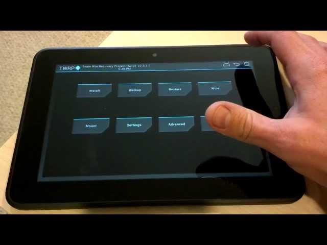 Unlocked Bootloader + TWRP for Kindle Fire HD