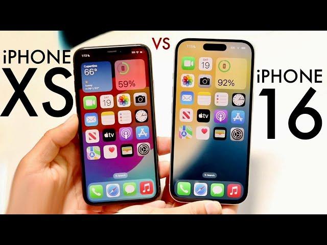 iPhone 16 Vs iPhone XS! (Comparison) (Review)