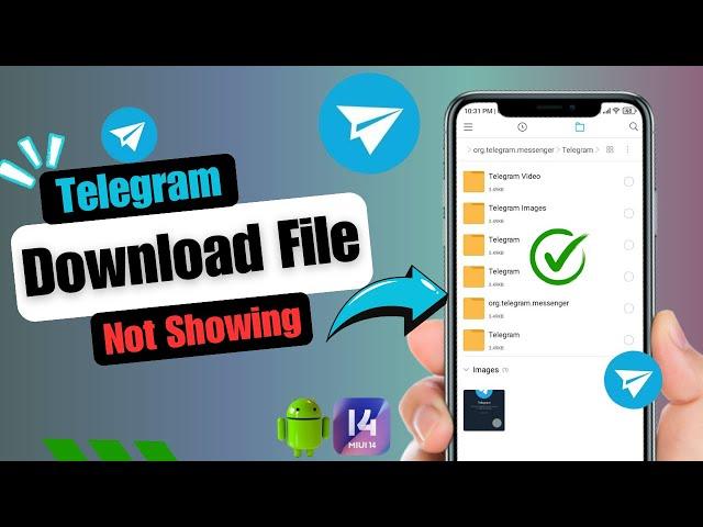 How To Fix Telegram Downloaded Media Files Not Showing | Telegram Downloaded Files Missing 2024