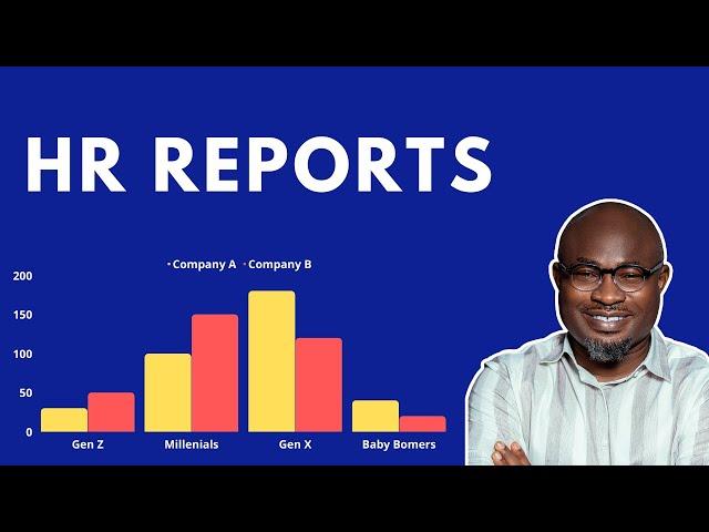 How to Create HR Reports Using Excel [2023 UPDATED] | HR Analytics in Excel