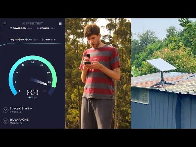 7 Days of STARLINK Speed Testing !
