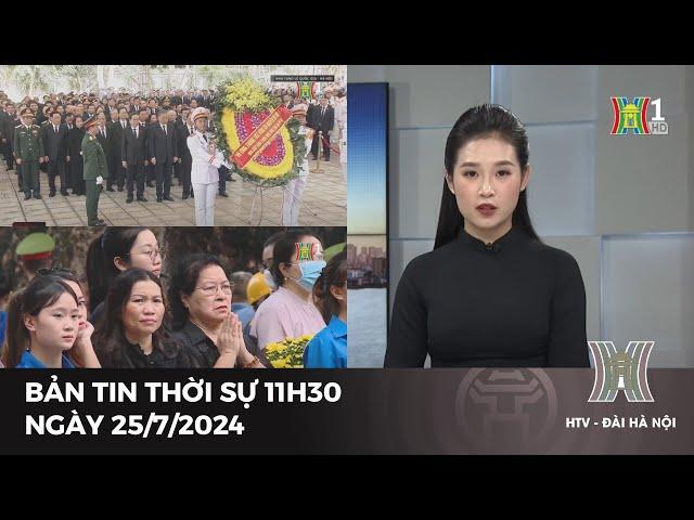 Thời sự Hà Nội trưa 25/7/2024: Cử hành trọng thể lễ Quốc tang Tổng Bí thư Nguyễn Phú Trọng,...