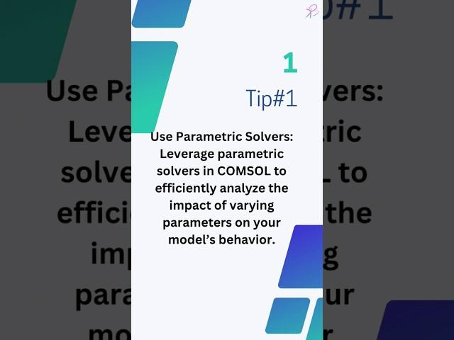 COMSOL Multiphysics tips #tutorial #comsol #comsolmultiphysics #shorts #tips