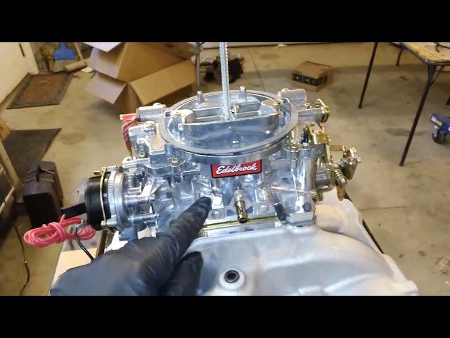 Edelbrock Performer and Carburetor set up for the 1965 Pontiac