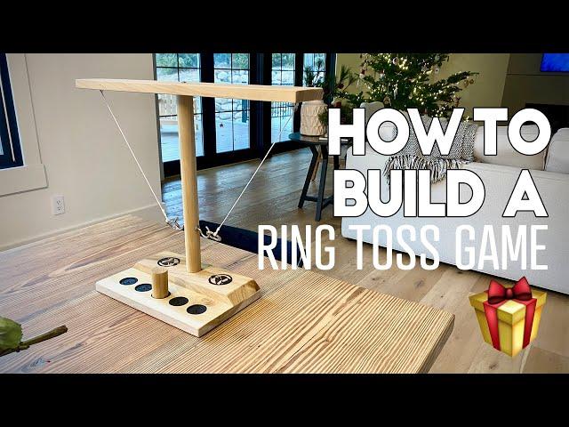DIY Tabletop Ring Toss Game 
