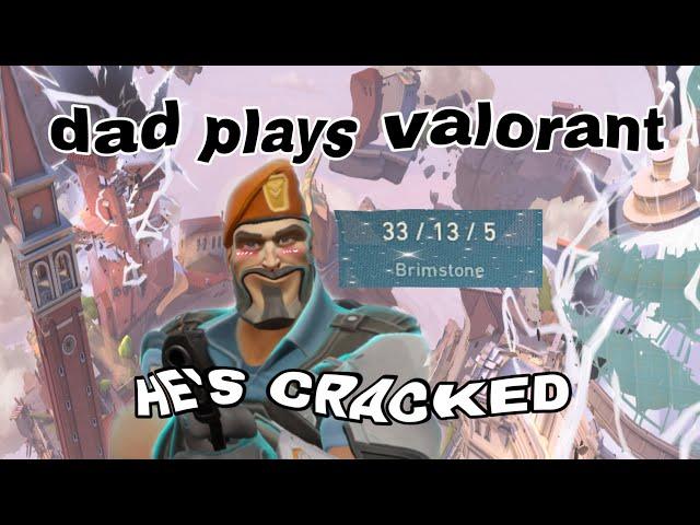 my dad plays valorant for the first time (ft: toxic teammates)