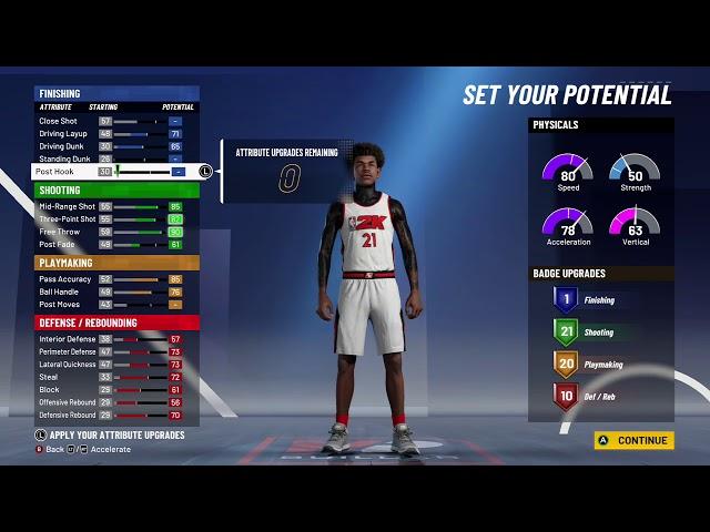 RAREST BUILD IN 2K21 CURRENT GEN :)