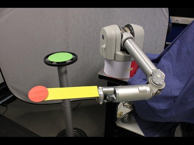 Kinematic-free Position Control of a 2-DOF Planar Robot Arm