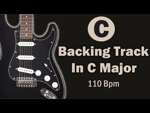 Backing Track In C Major | 110 Bpm