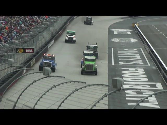 Bandit Big Rigs Racing on Bristol Motor Speedway Half Mile Track