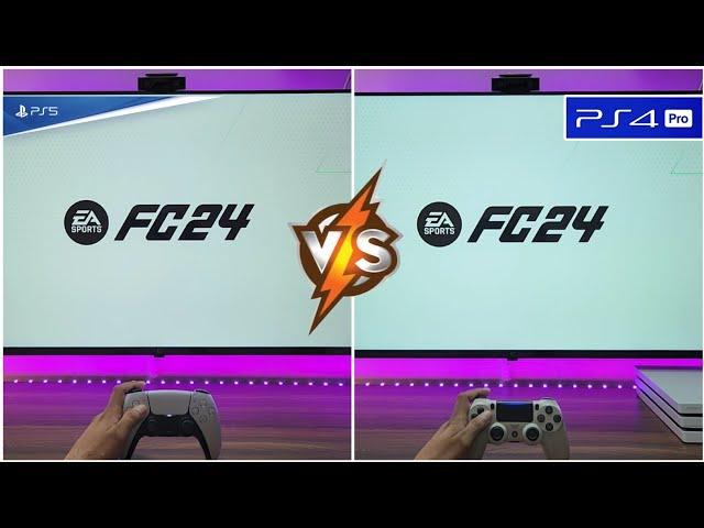 EA FC24 (PS5 Vs PS4 PRO) | Next Gen Vs Old Gen