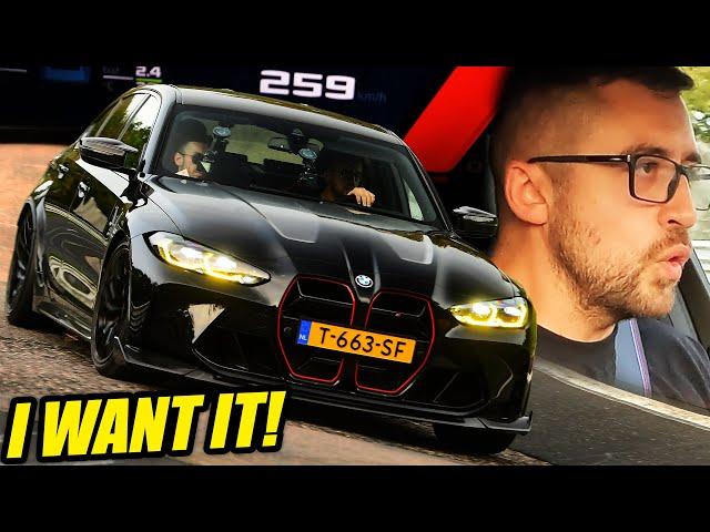 UNSTOPPABLE! NEW BMW M3 CS vs Heavy Traffic! // Nürburgring