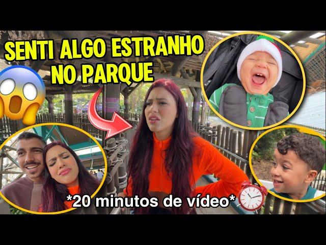 20 MINUTOS DA NOSSA ROTINA NO PARQUE! ⏰ *passei mal*