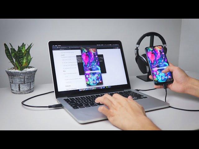 Mirror Android screen to Mac or PC with SCRCPY | Better than Vysor and AirDroid