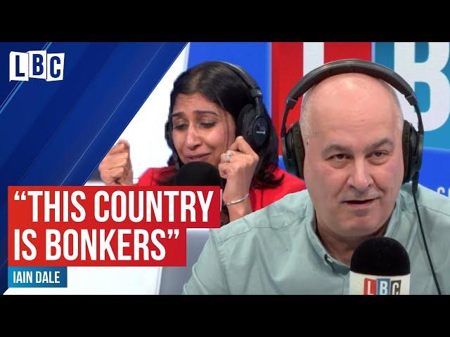 This country is bonkers: Angry caller rages at ex-Minister over Brexit bongs